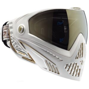 Dye I5 Paintball Thermal Maske (weiss/gold)