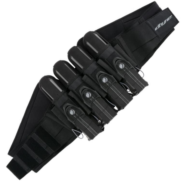 DYE Jet Pack / Paintball Battlepack (4+5) - schwarz