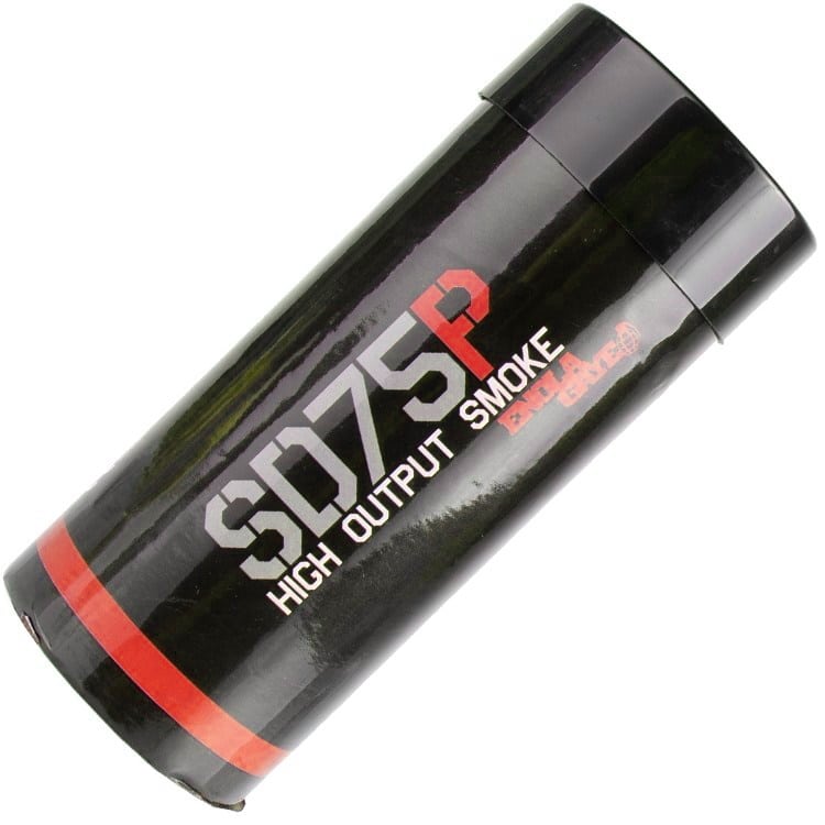 Enolagaye SD75 Paintball Rauchbombe mit Reißzünder (rot)