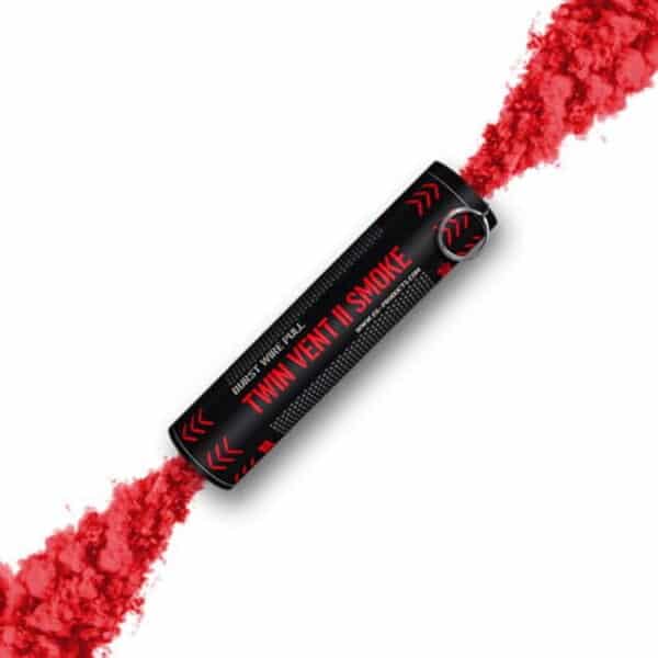 Enolagaye Twin Vent II Paintball Rauchgranate (rot)