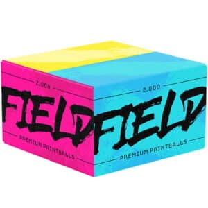 FIELD Premium Paintballs für Spielfelder (2000er Karton) - PINK/BLUE