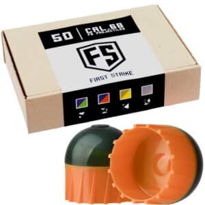 First Strike Paintballs 50 Schuss Box (grau/orange)
