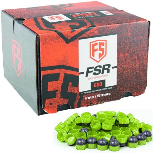 First Strike Paintballs 600 Schuss Box (grau / grün)