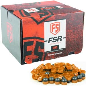 First Strike Paintballs 600 Schuss Box (grau / kupfer)