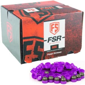 First Strike Paintballs 600 Schuss Box (grau / lila)