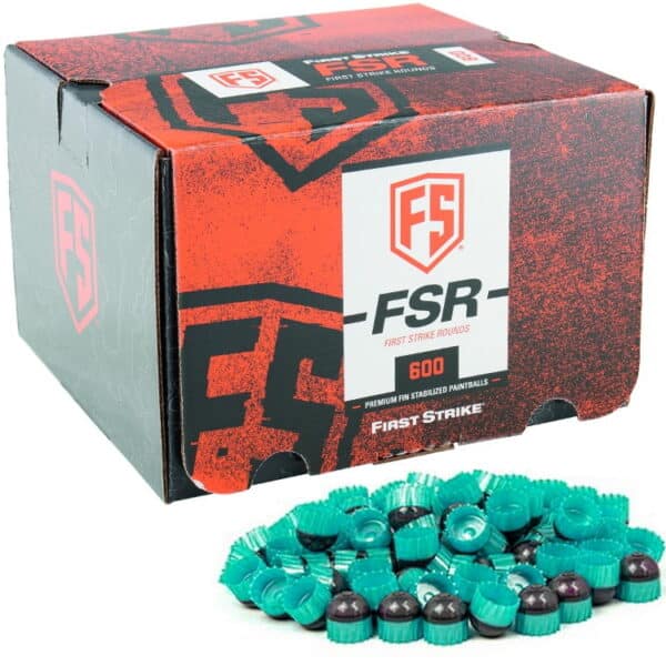 First Strike Paintballs 600 Schuss Box (grau / mintgrün)