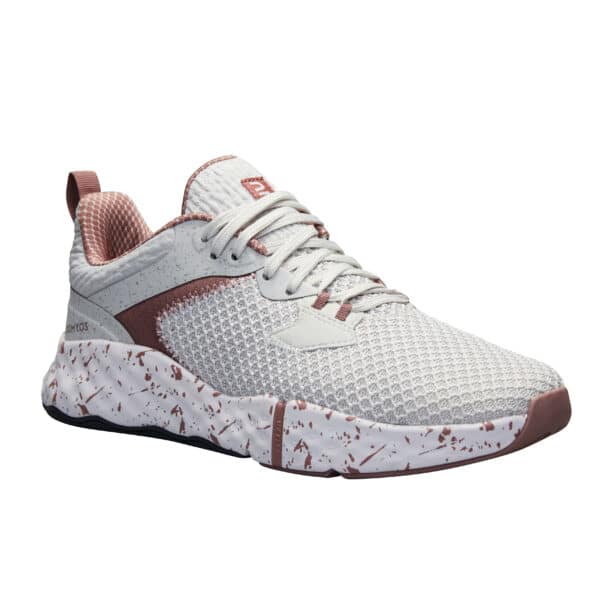 Fitnessschuhe 520 Sneaker Damen weiss/rosa