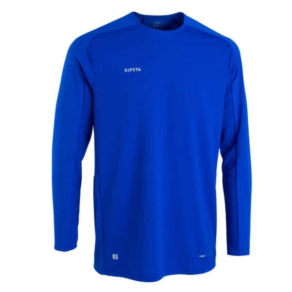 Fussballtrikot langarm VIRALTO Verein Damen/Herren blau