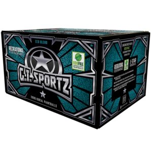 G.I. Sportz 1 Star Training Paintballs (2000er Karton)