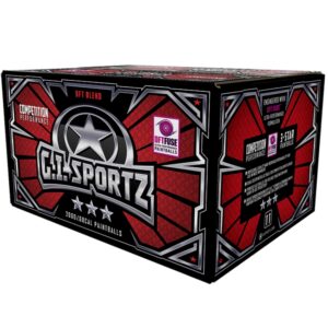 G.I. Sportz 3 Star Premium Paintballs (2000er Karton)