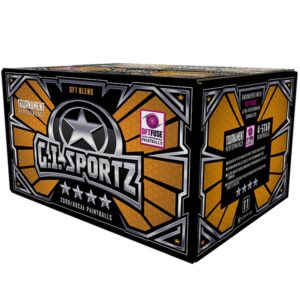 G.I. Sportz 4 Star Premium Turnier Paintballs (2000er Karton)