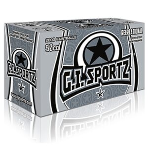 G.I. Sportz 1 Star Cal. 50 Paintballs (2000er Karton)