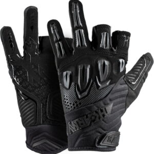 HK Army Hardline Armored Halbfinger Handschuhe (Blackout)