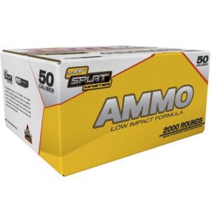 JT Splatmaster Ammo Cal. 50 Low Impact Paintballs (2000er Karton)