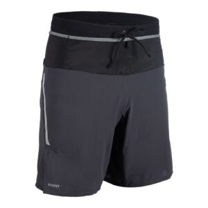 Laufshorts Baggy Trail Herren dunkelgrau