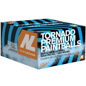 New Legion Tornado Premium Turnier Paintballs (2000er Karton)