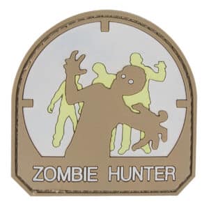 Paintball / Airsoft PVC Klettpatch (Zombie Hunter