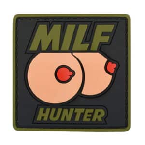 Paintball / Airsoft PVC Klettpatch (M*** Hunter)