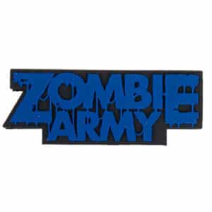 Paintball / Airsoft PVC Klettpatch (Zombie Army blau)