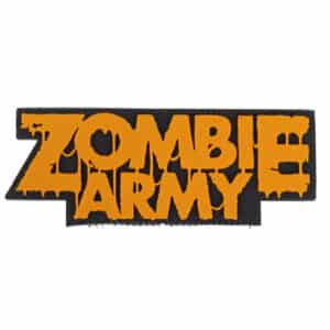 Paintball / Airsoft PVC Klettpatch (Zombie Army orange)