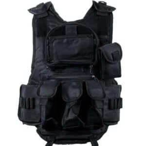 Paintball Tactical Weste 6+1 (schwarz)