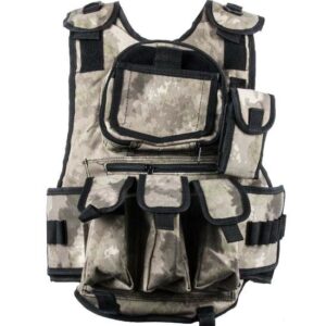 Paintball Tactical Weste 6+1 (Urban brown/grey Camo)