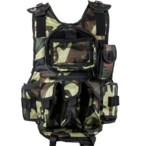 Paintball Tactical Weste 6+1 (Woodland)