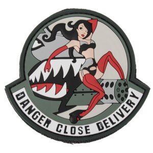 Paintball / Airsoft PVC Klettpatch (Danger Close Delivery)