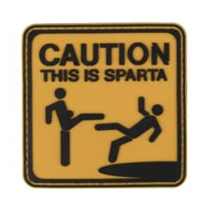 Paintball / Airsoft PVC Klettpatch (This is Sparta)