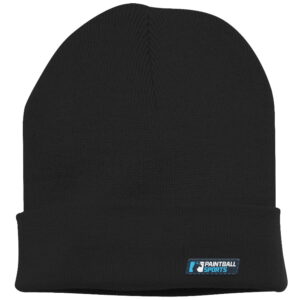 Paintball Sports Beanie / Wintermütze (schwarz)