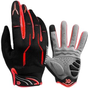 Paintball Handschuhe DYNAMICS (schwarz/rot)