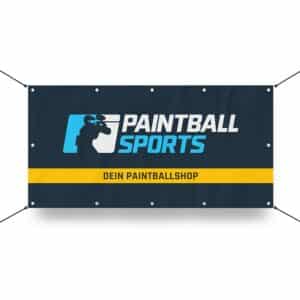 Paintball Sports Werbebanner 130x70cm (Dein Paintball Shop)