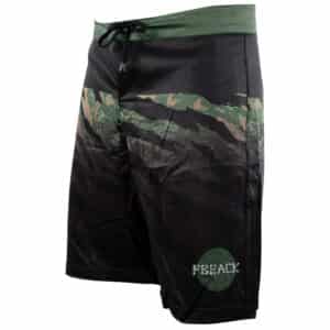 Pbrack Board Shorts (Schwarz/Grün Camo)