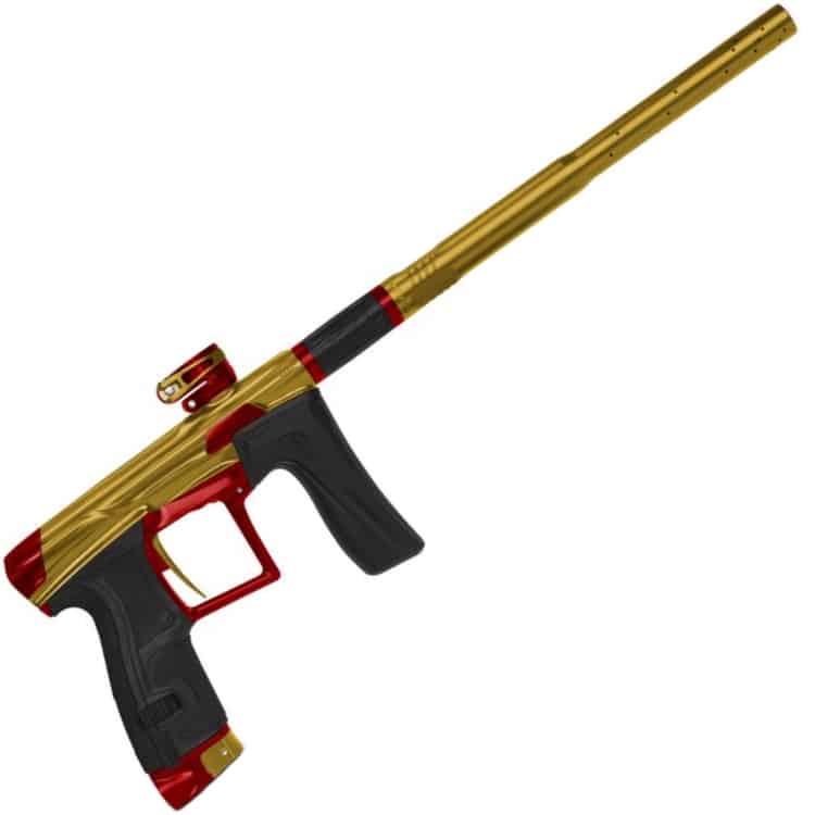 Planet Eclipse GEO4 Paintball Markierer Fire Opal (gold/rot)