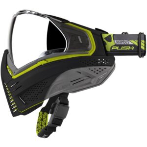 Push Unite Paintball Maske (LA Infamous Edition - Black/Lime)