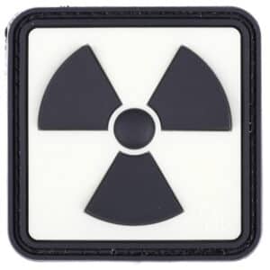 Paintball / Airsoft PVC Klettpatch (Radioactive - Glow Back)