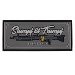 Paintball / Airsoft PVC Klettpatch (Stumpf ist Trumpf – since 1969)