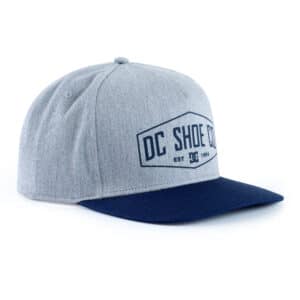 Skater-Cap Snapback DC Shoes Nova grau/blau