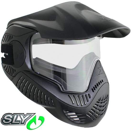 Valken MI-7 Paintball Thermalmaske (schwarz)