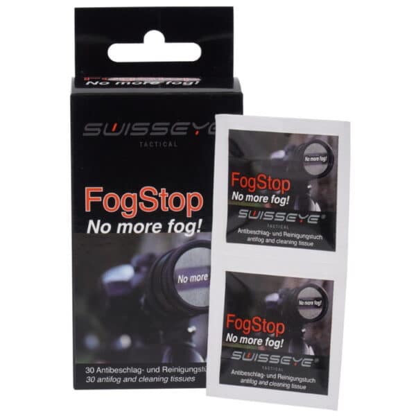 SwissEye FogStop Anti-Beschlag Reinigungstücher (30 Stück)