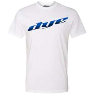 Dye T-Shirt (Dye Split) Weiss/Blau