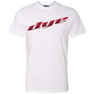 Dye T-Shirt (Dye Split) Weiss/Rot