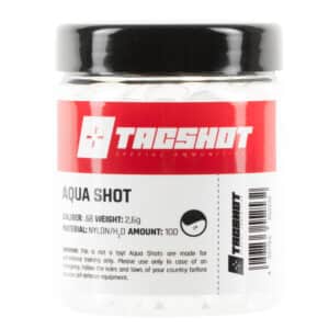 TacShot Ammunition AQUA SHOT Cal. 68 Munition (100er Glas)