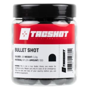 TacShot Ammunition BULLET SHOT Cal. 68 Präzisionsgeschosse (100er Glas)