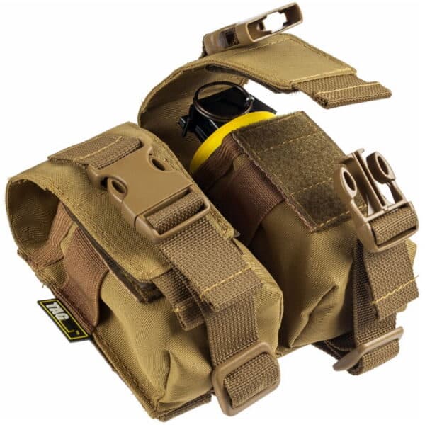 Taginn Double Grenade Pouch / Handgranaten Tasche (2er) - Coyote