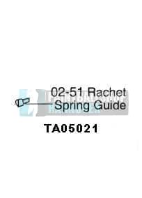 Tippmann Cyclone Feed Ratchet Spring Guide 02-51