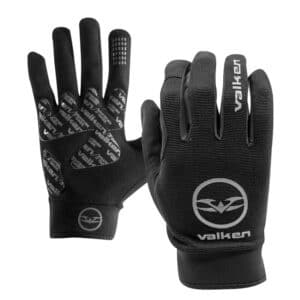 Valken Bravo Full Finger Paintball Handschuhe (schwarz)