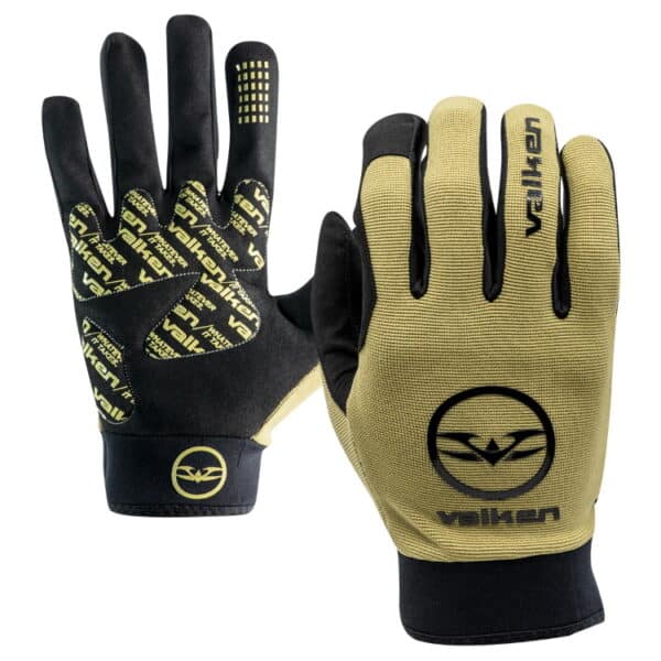 Valken Bravo Full Finger Paintball Handschuhe (tan)