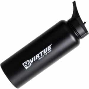 Virtue Paintball 24H Cool Flip top Trinkflasche (schwarz) - 1100ml