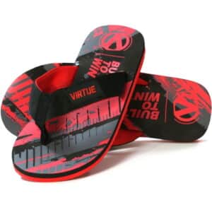 Virtue Paintball Onset Flip Flop (graphic red)
